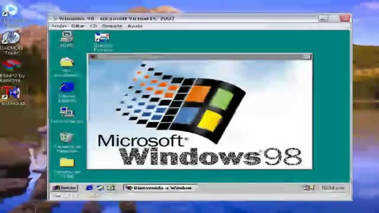 Requisitos para instalar Windows 98
