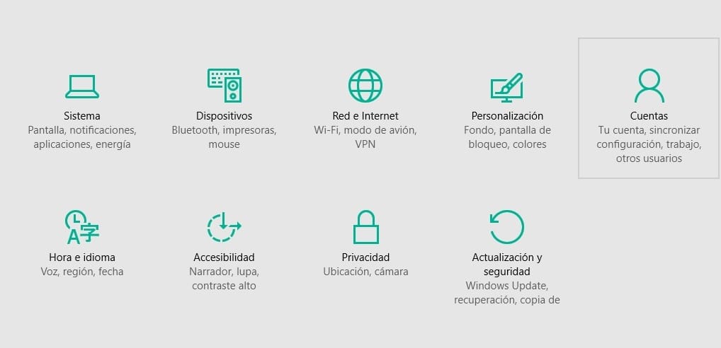 control parental de windows 10