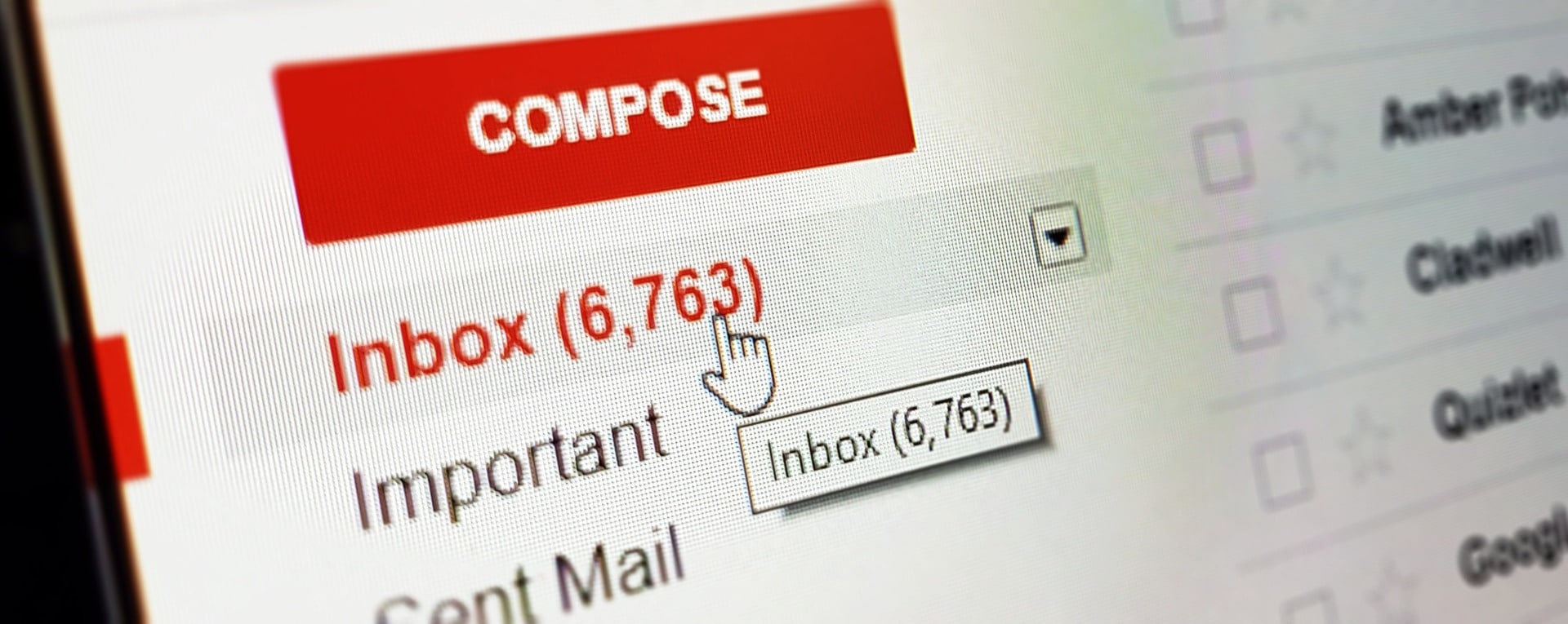 Crear carpetas en Gmail